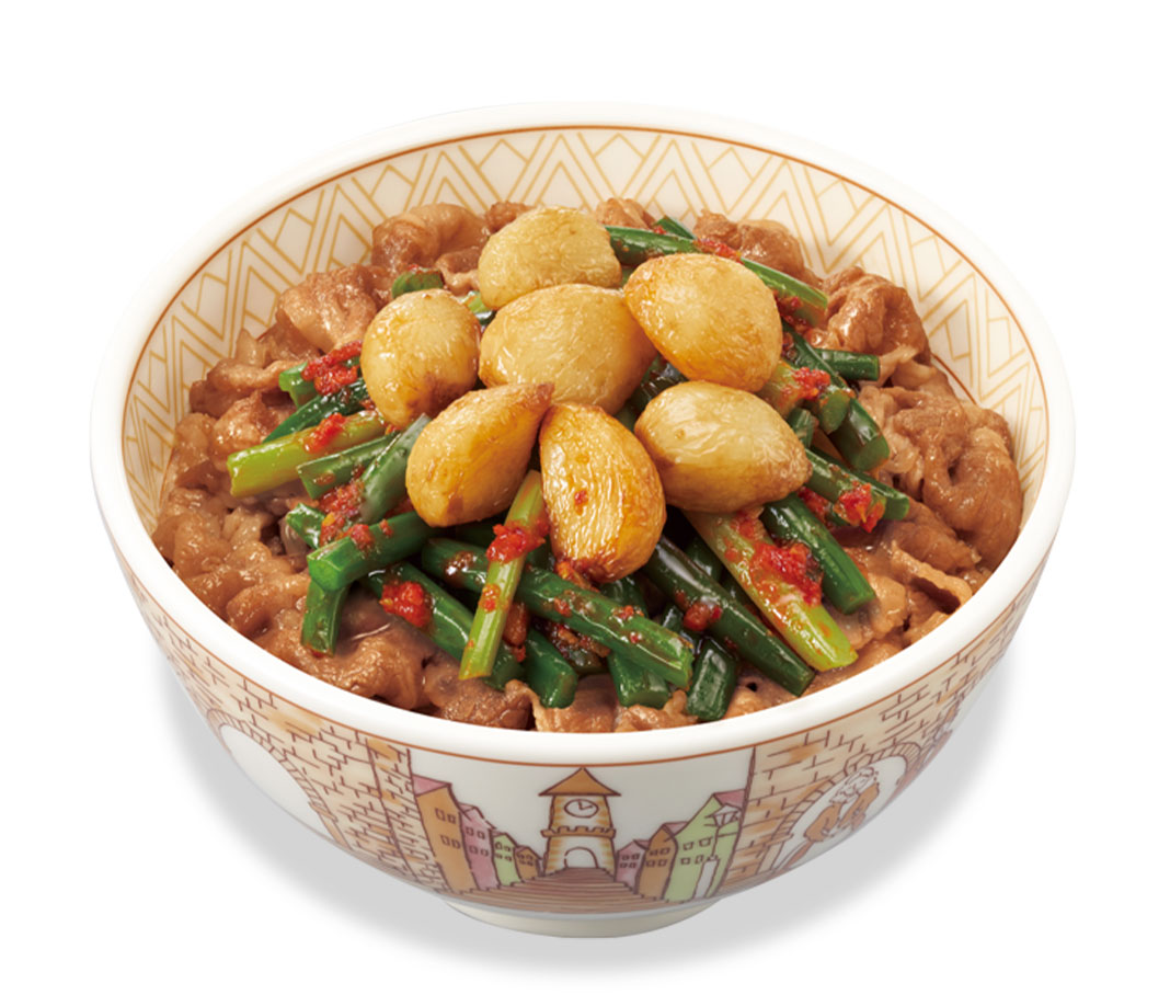 ダブルニンニク牛丼