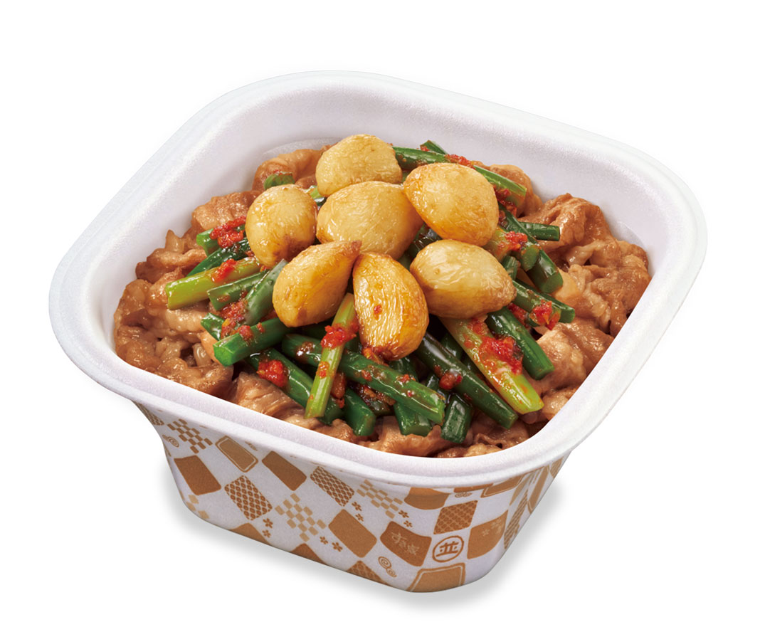 ダブルニンニク牛丼